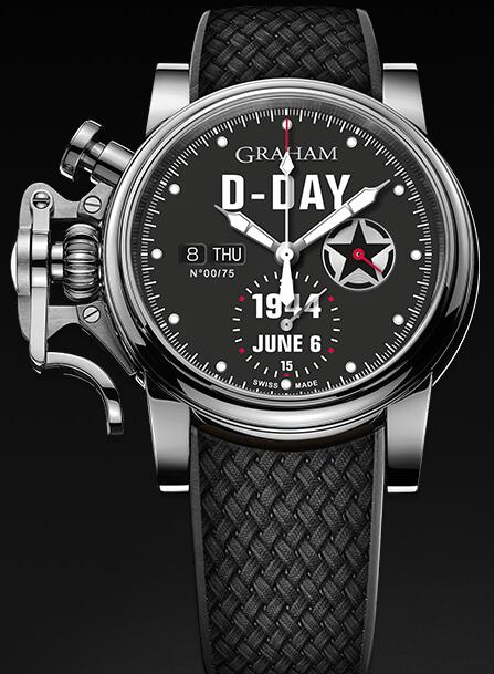 Graham Chronofighter Vintage D-Day Ltd 2CVAS.B30A Replica Watch